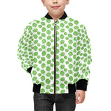 Hop pattern background Kids' Boys' Girls' Bomber Jacket