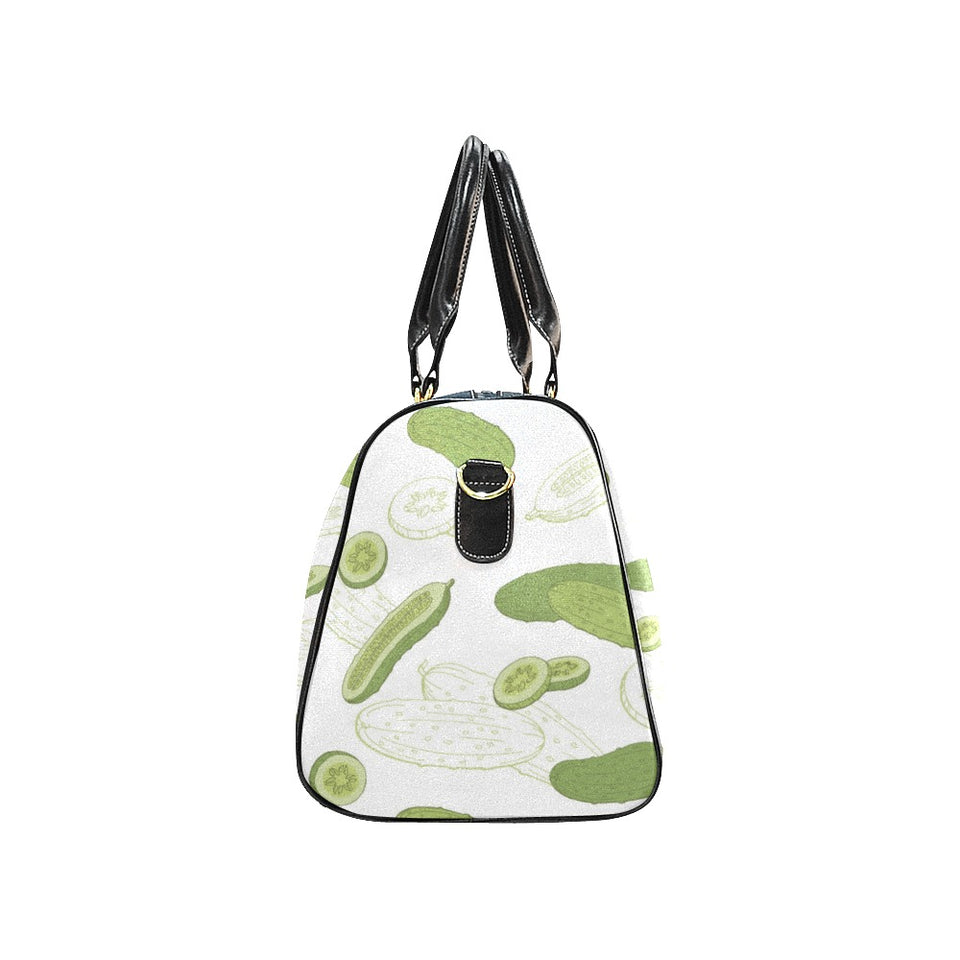 Cucumber sketch pattern Travel Bag