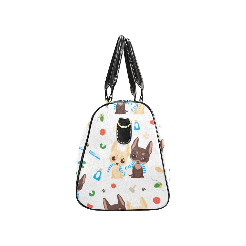 Cute Chihuahua dog pattern Travel Bag
