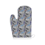 Skate Board Pattern Print Design 03 Heat Resistant Oven Mitts