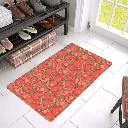 Red Tomato Pattern Doormat