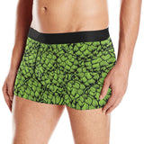 Green hop pattern Men's All Over Print Boxer Briefs Men's Underwear