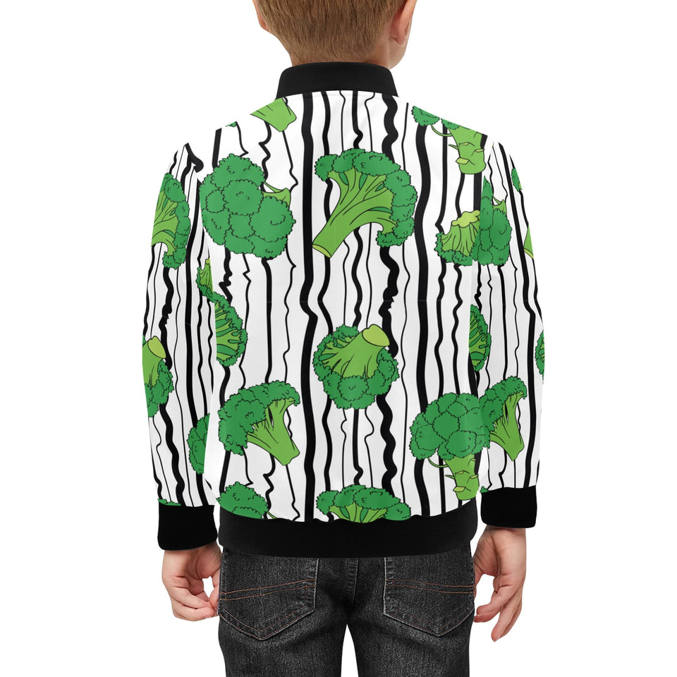 Cool Broccoli pattern Kids' Boys' Girls' Bomber Jacket