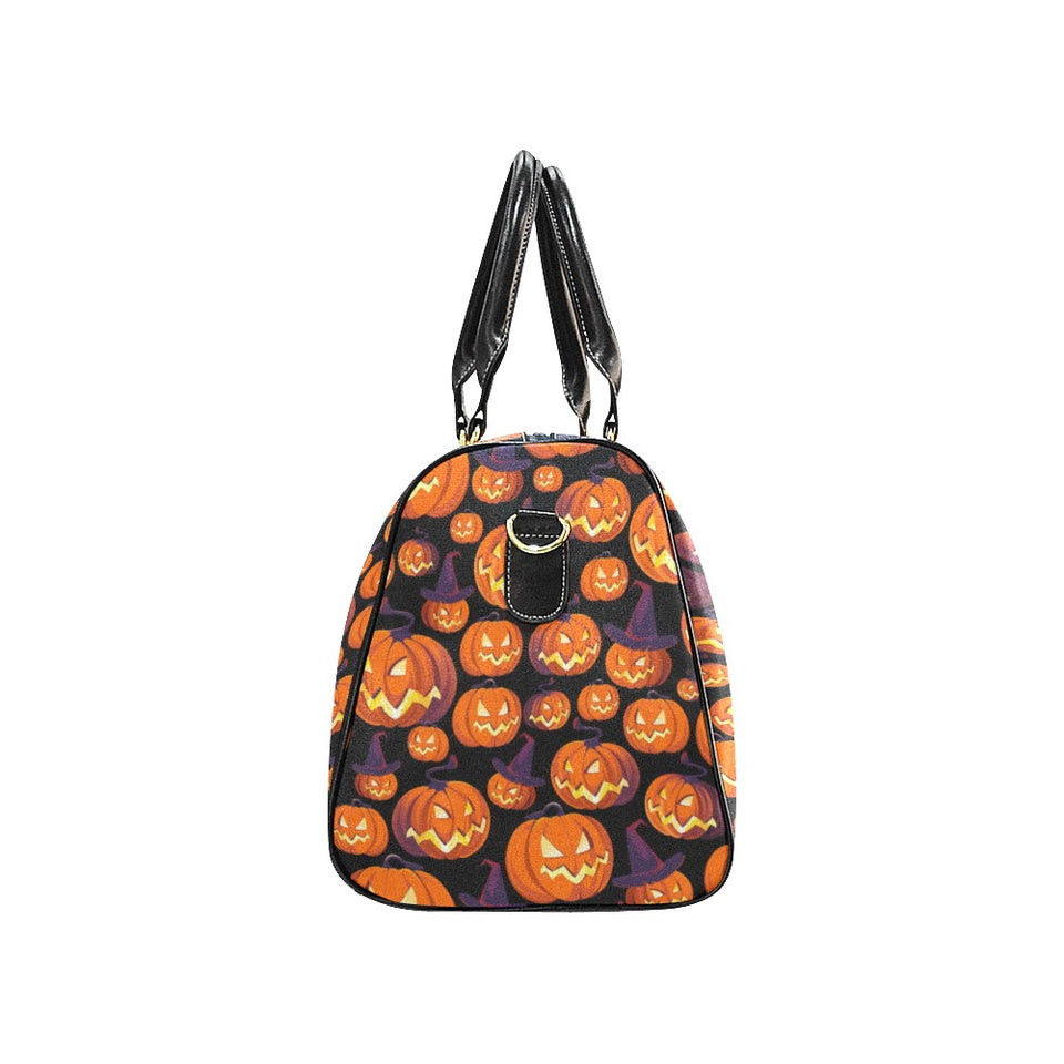 Halloween Pumpkin pattern Travel Bag