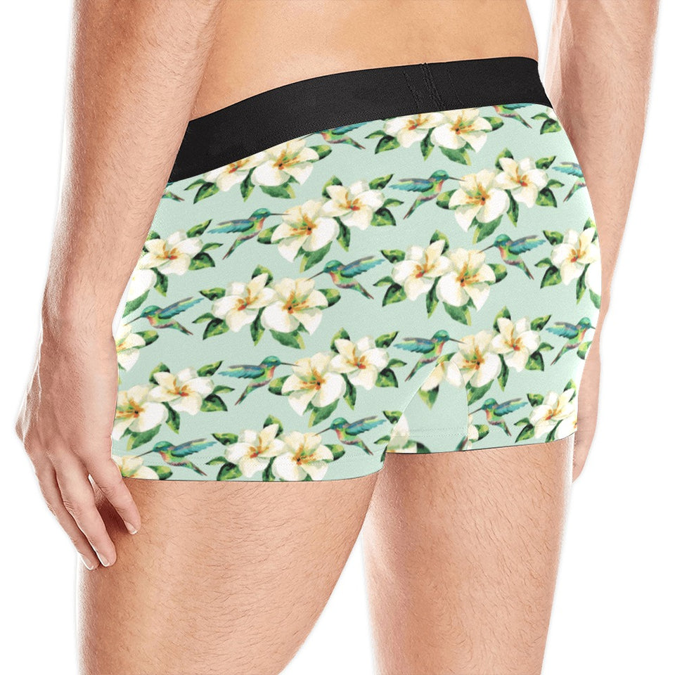 Hummingbird Pattern Print Design 01 Men's All Over Print Boxer Briefs Men's Underwear