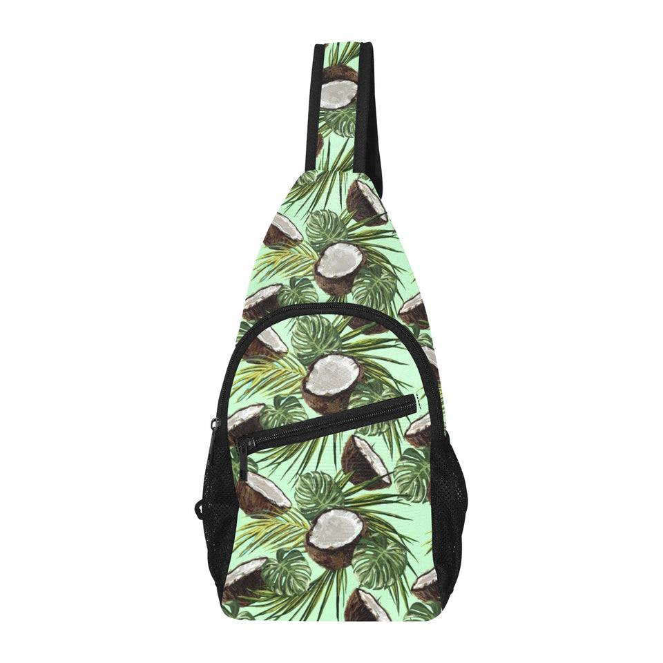 Coconut Pattern Print Design 02 All Over Print Chest Bag