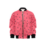 watermelon texture background Kids' Boys' Girls' Bomber Jacket