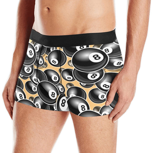 Billiard Ball Pattern Print Design 04 Men's All Over Print Boxer Briefs Men's Underwear