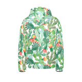 Cactus design pattern copy Kids' Boys' Girls' Padded Hooded Jacket