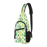 Cactus pattern copy All Over Print Chest Bag