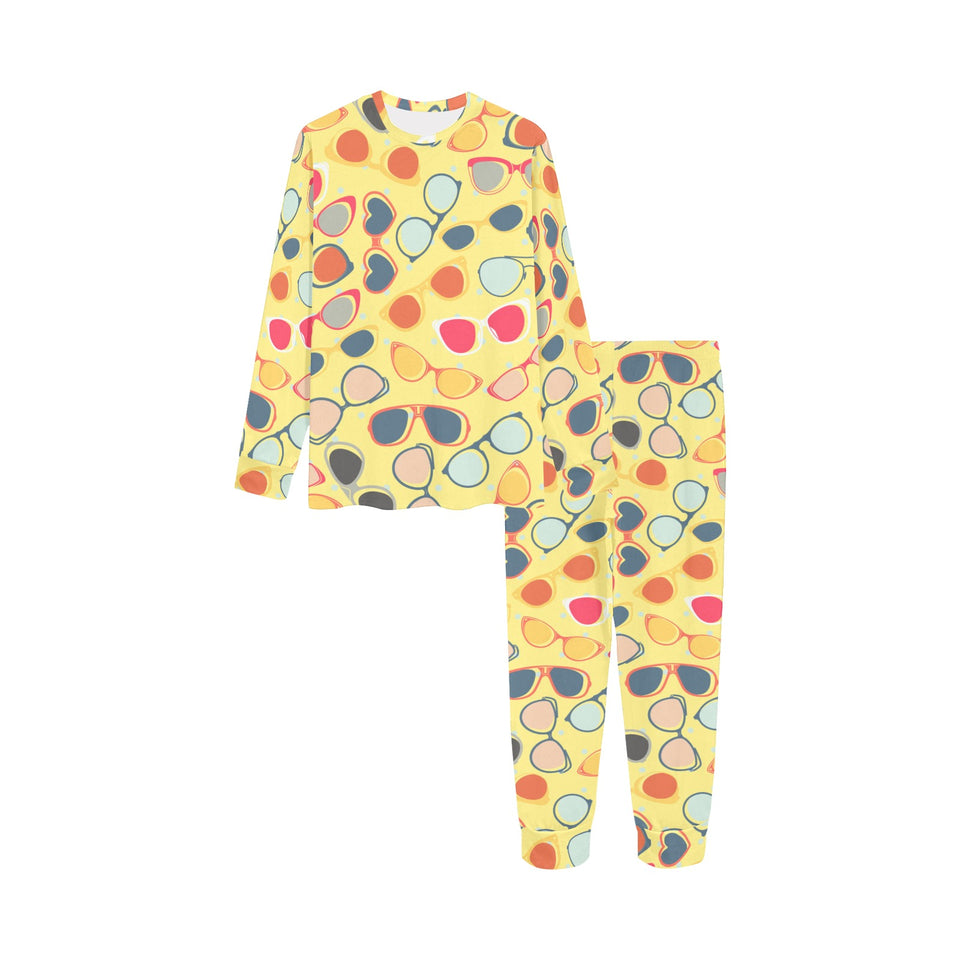 Sun Glasses Pattern Print Design 05 Kids' Boys' Girls' All Over Print Pajama Set