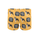 Boston terrier design pattern Men's Swimming Trunks