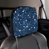 Night sky star pattern Car Headrest Cover