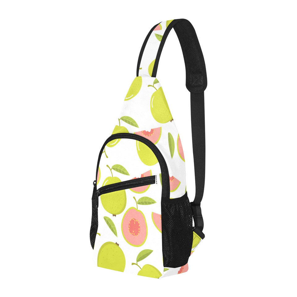 Guava pattern All Over Print Chest Bag