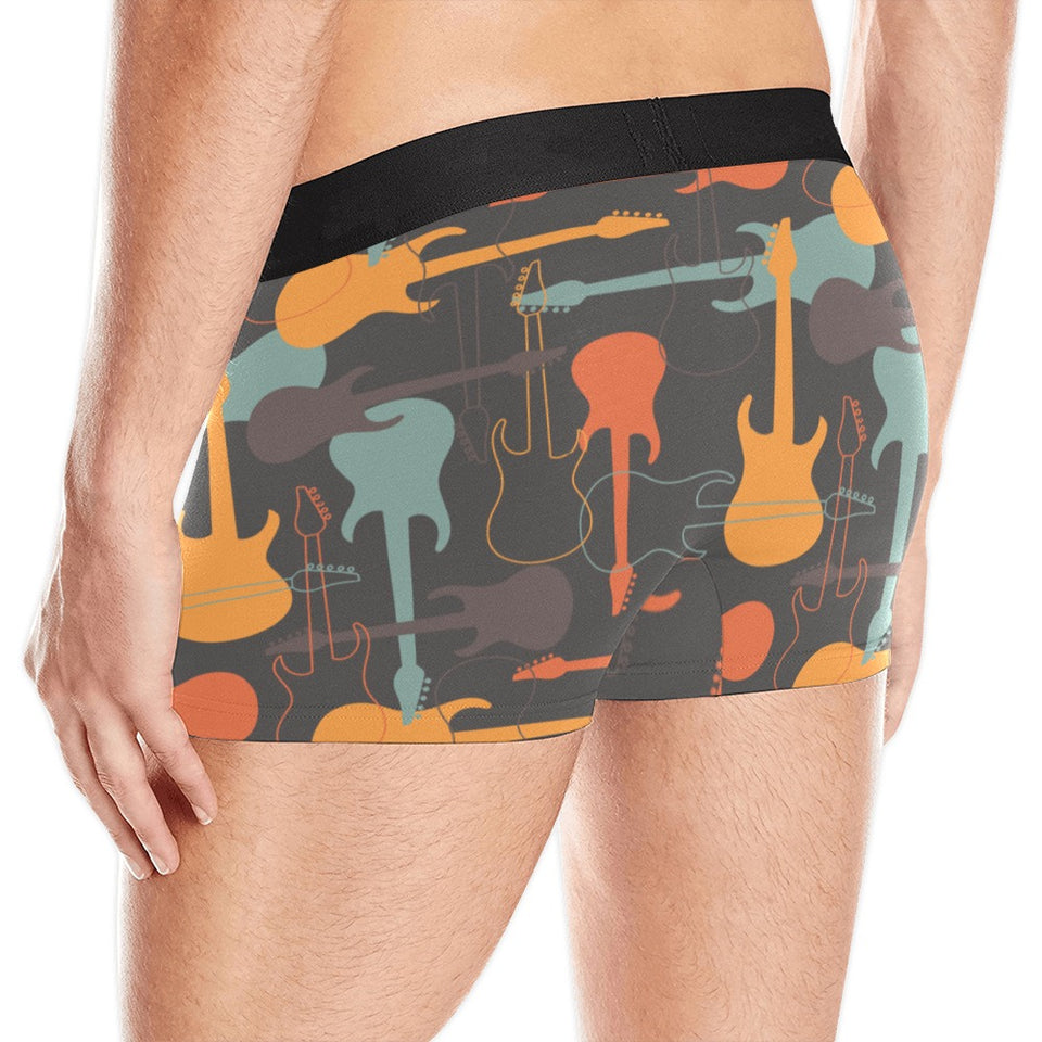 electric guitars pattern Men's All Over Print Boxer Briefs Men's Underwear