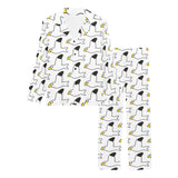 Seagull Pattern Print Design 05 Women's Long Pajama Set