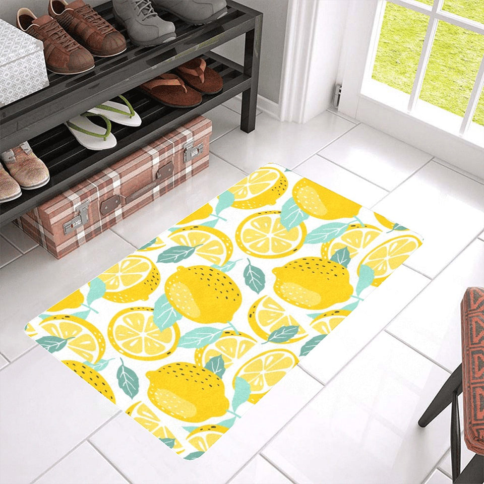 lemon design pattern Doormat