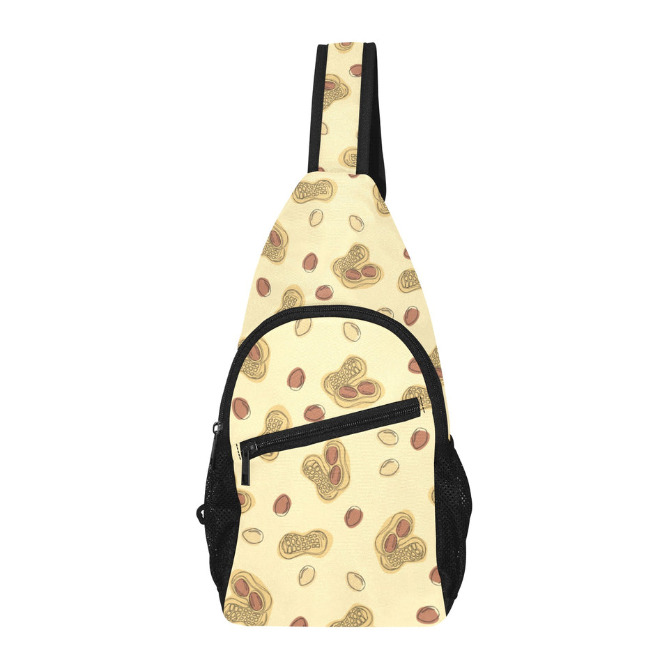 peanuts design pattern All Over Print Chest Bag