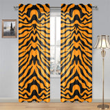 Bengal tigers skin print pattern Gauze Curtain