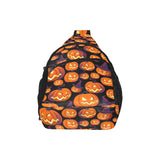 Halloween Pumpkin pattern All Over Print Chest Bag
