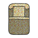 Popcorn Pattern Print Design 03 Car Seat Back Organizer