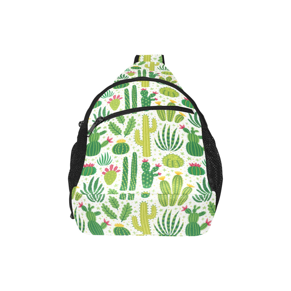 Cactus pattern copy All Over Print Chest Bag