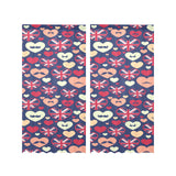British Pattern Print Design 02 Gauze Curtain