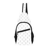 Engine Piston Background Pattern Print Design 01 All Over Print Chest Bag