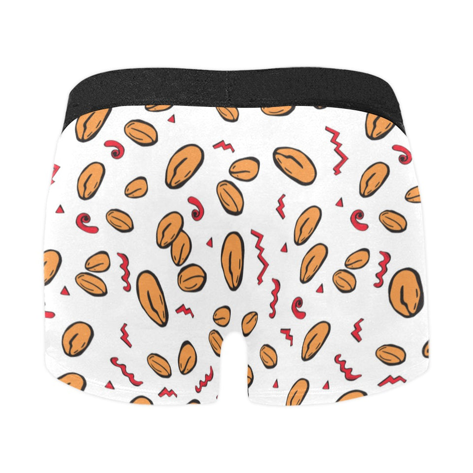 peanuts pattern background Men's All Over Print Boxer Briefs Men's Underwear