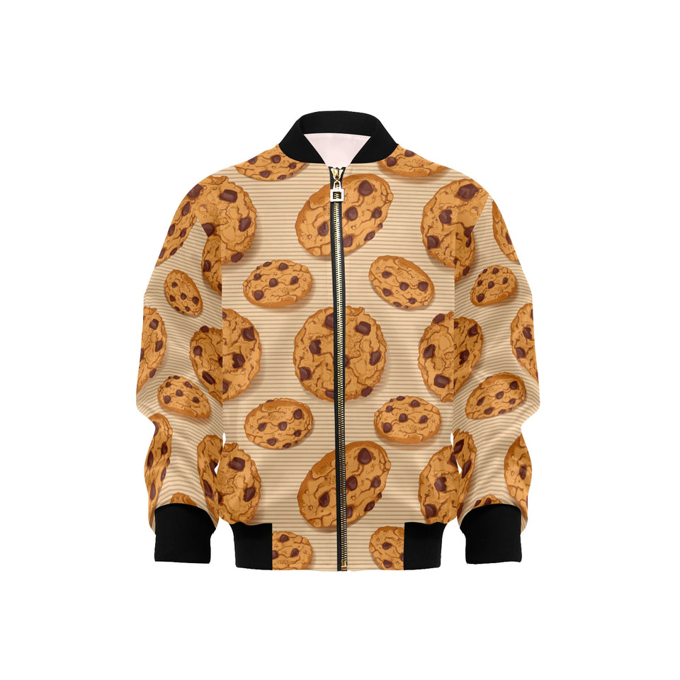 Cookie pattern Kids' Boys' Girls' Bomber Jacket