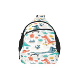 Cute Crocodile Pattern All Over Print Chest Bag