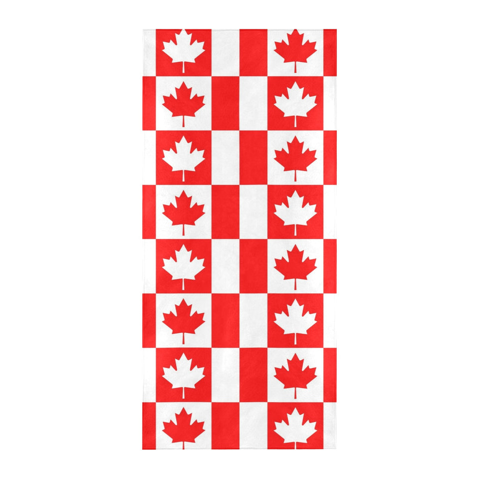 Canada Pattern Print Design 05 Beach Towel