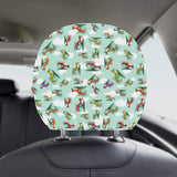 Helicopter design pattern Car Headrest Cover