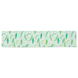 Green Peas Pattern Print Design 01 Table Runner