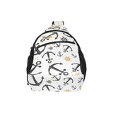 Anchors Rudders pattern All Over Print Chest Bag