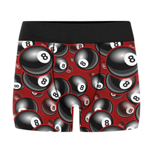 Billiard Ball Pattern Print Design 05 Men's All Over Print Boxer Briefs Men's Underwear