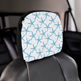 Watercolor starfish pattern Car Headrest Cover