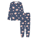 Tea pots Pattern Print Design 04 Women's All Over Print Pajama Set