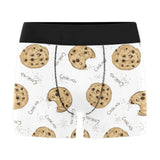 Sketch style cookie pattern Men's All Over Print Boxer Briefs Men's Underwear