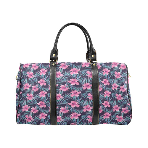 Hibiscus Pattern Print Design 05 Travel Bag