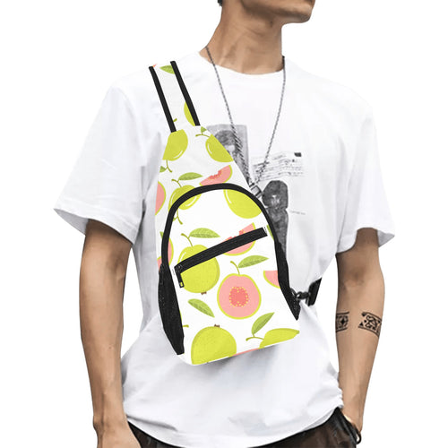 Guava pattern All Over Print Chest Bag