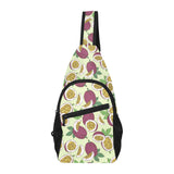 Paassion fruit pattern All Over Print Chest Bag