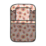 papaya leaves pattern Car Seat Back Organizer