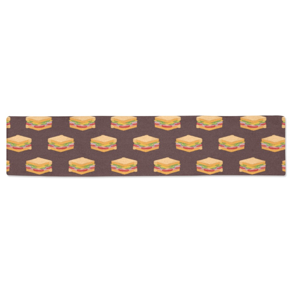 Sandwich Pattern Print Design 04 Table Runner