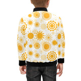 Sun design pattern Kids' Boys' Girls' Bomber Jacket