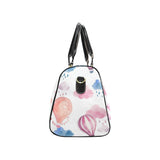 Watercolor air balloon cloud pattern Travel Bag