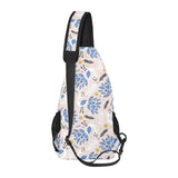 Cute peacock pattern All Over Print Chest Bag