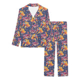 Goldfish Pattern Print Design 05 Women's Long Pajama Set