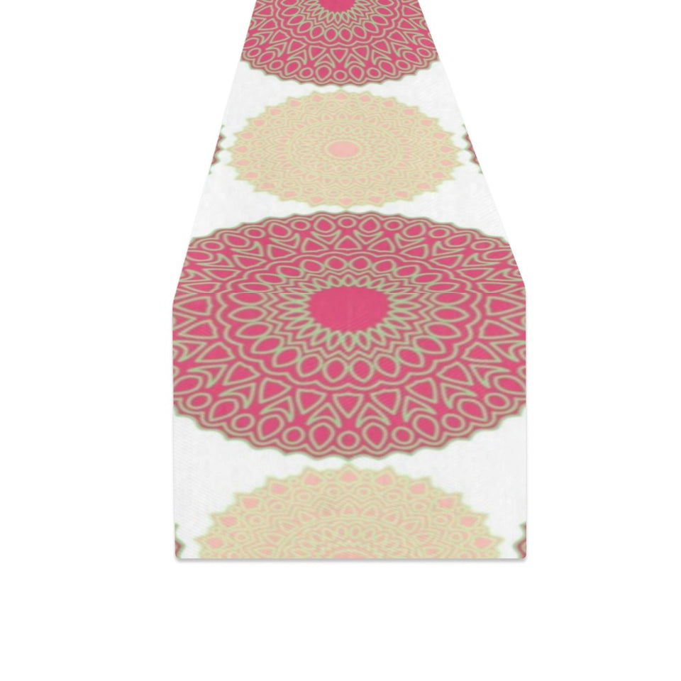 Circle indian pattern Table Runner