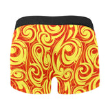 Fire flame design pattern Men's All Over Print Boxer Briefs Men's Underwear